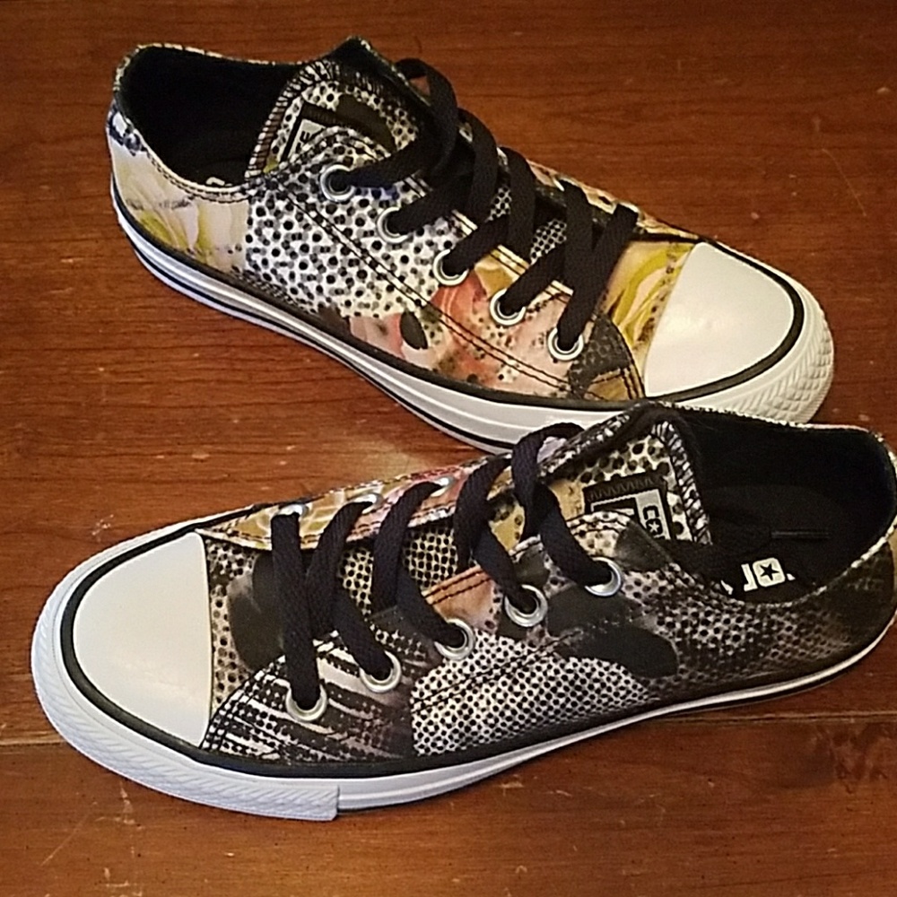 GW Converse CT All Star Digital Floral OX Sneakers